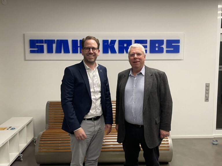 Besuch bei der Firma „Stahl Krebs“